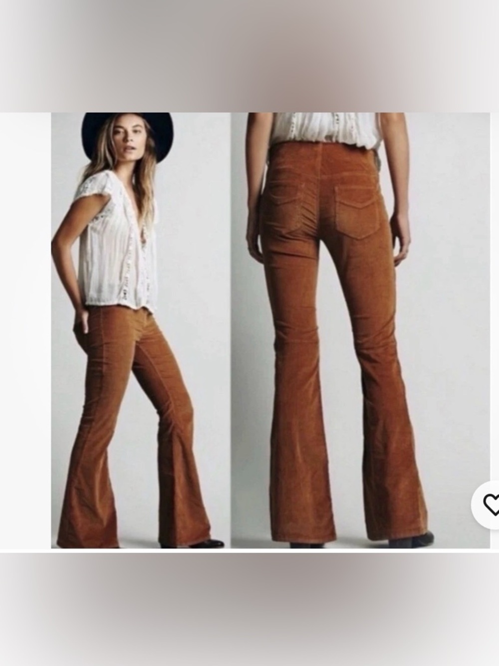 ⭐️Free People Pull In Flare Cords⭐️